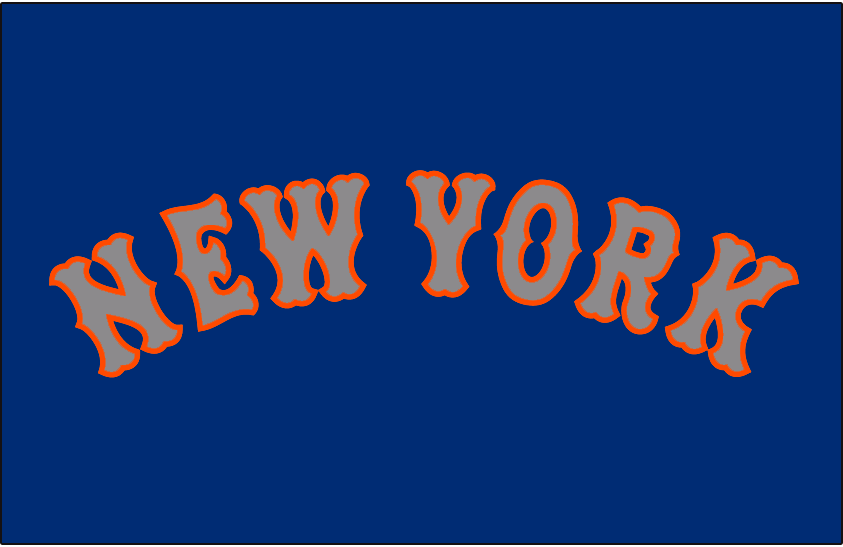 New York Mets 2014-Pres Jersey Logo fabric transfer
